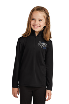 Eagan Ice Crystal Sport-Tek Youth PosiCharge Competitor 1/4-Zip Pullover