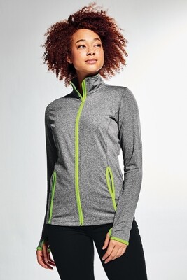 Sport-Tek Sport-Wick Stretch Contrast Full-Zip Jacket - Men's &amp; Ladies