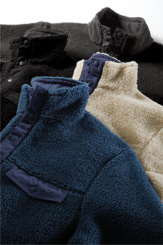 Port Authority Camp Fleece Snap Pullover