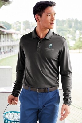 Port Authority Dry Zone UV Micro-Mesh Long Sleeve Polo
