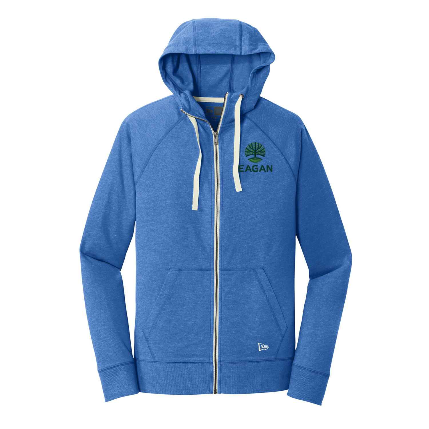 City of Eagan New Era Sueded Cotton Blend Full-Zip Hoodie