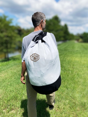 Heavy Duty Canvas Laundry Bag with Should Strap