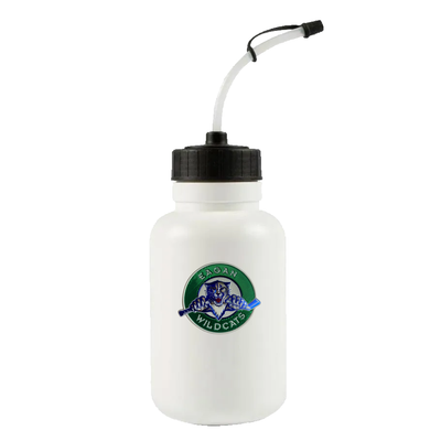 Eagan Hockey Water Bottle with Straw