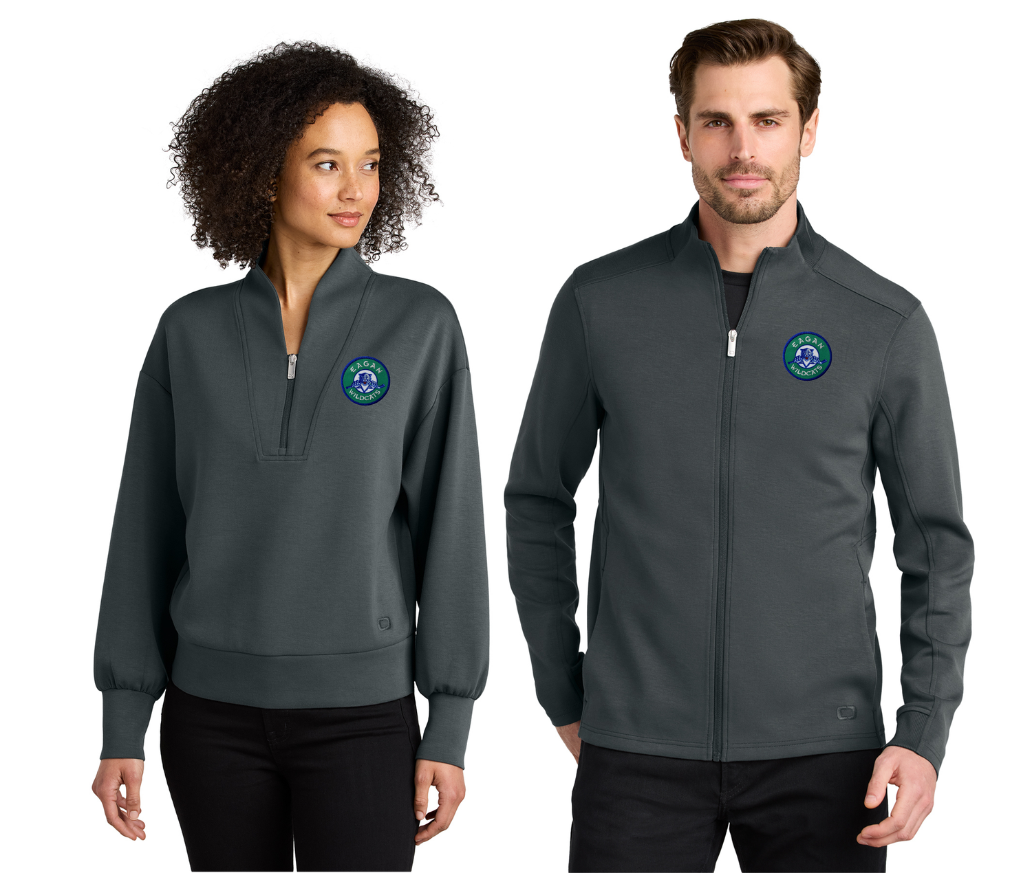 Eagan Hockey OGIO Transcend Full-Zip and Quarter Zip