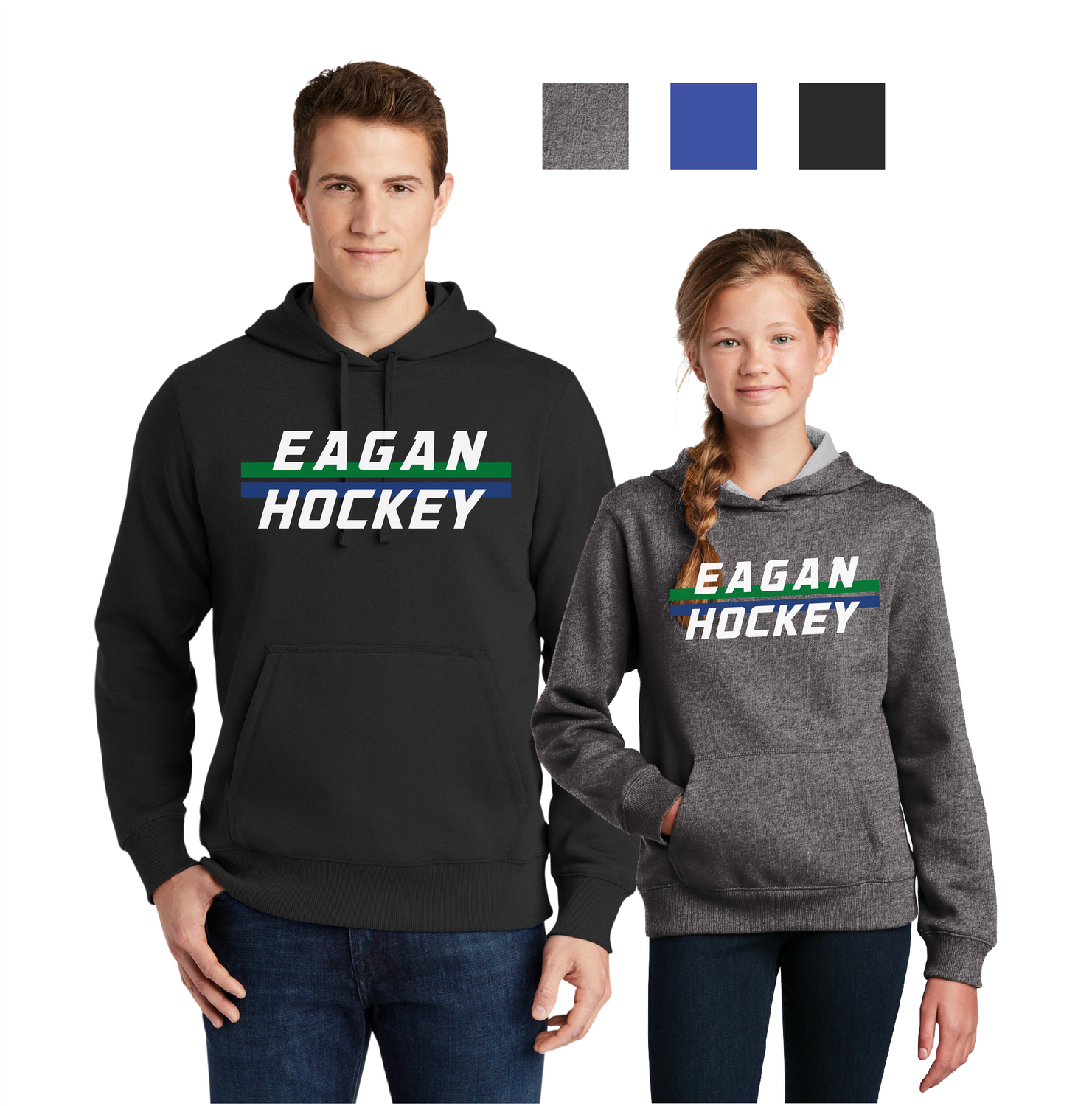 Eagan Hockey Sport-Tek Pullover Hoodie - Adult, Youth &amp; Tall