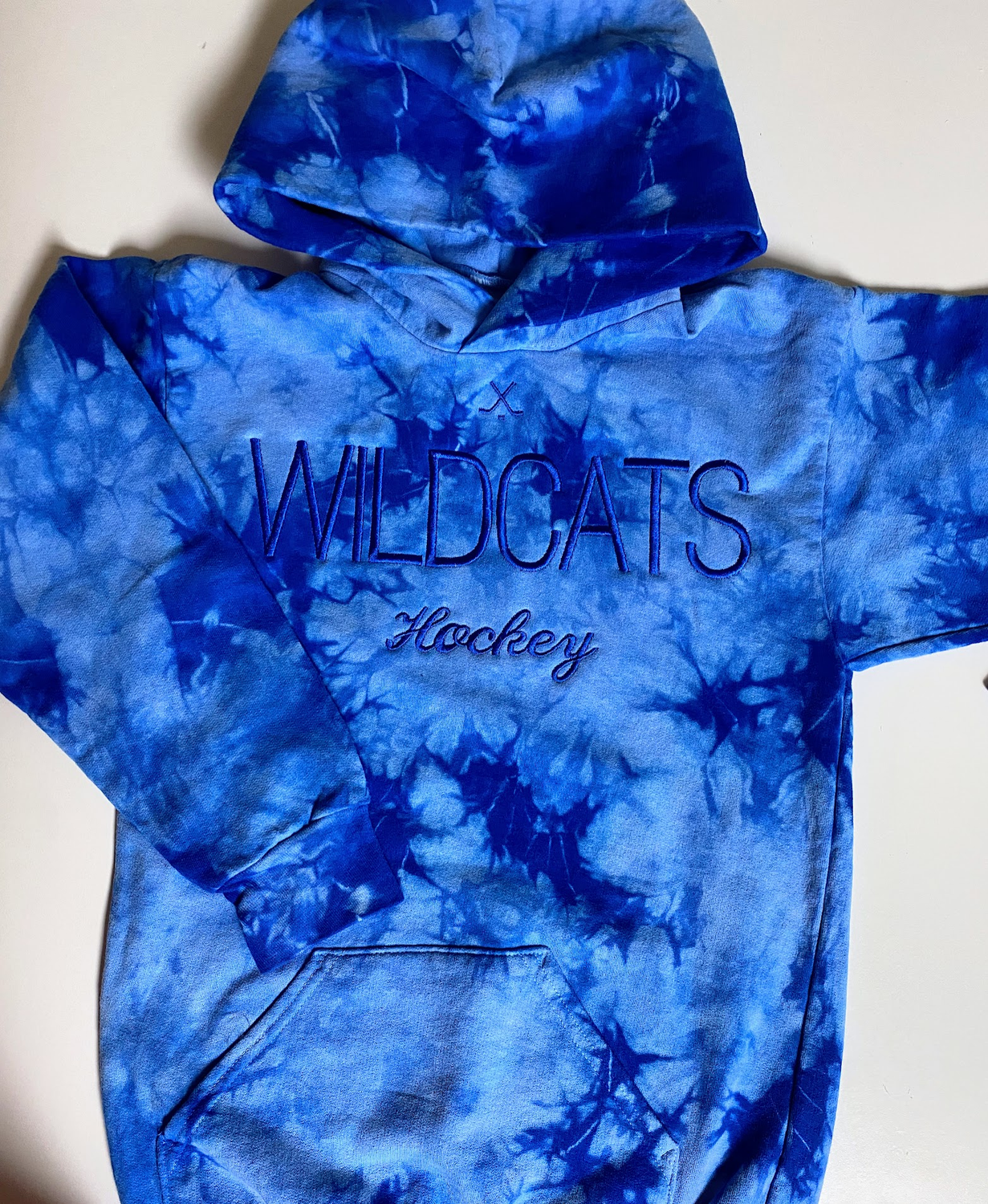 Eagan Hockey Crystal Tie-Dye Pullover Hoodie - Adult &amp; Youth