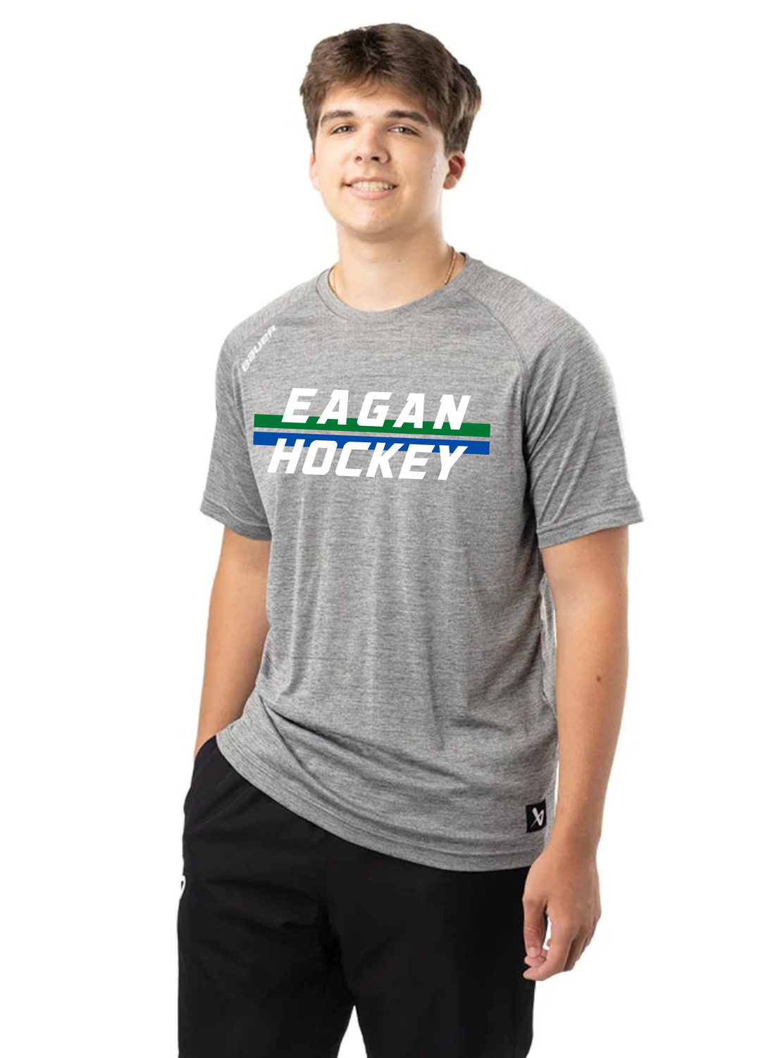 Eagan Hockey Bauer Team Tech Tee - Adult &amp; Youth