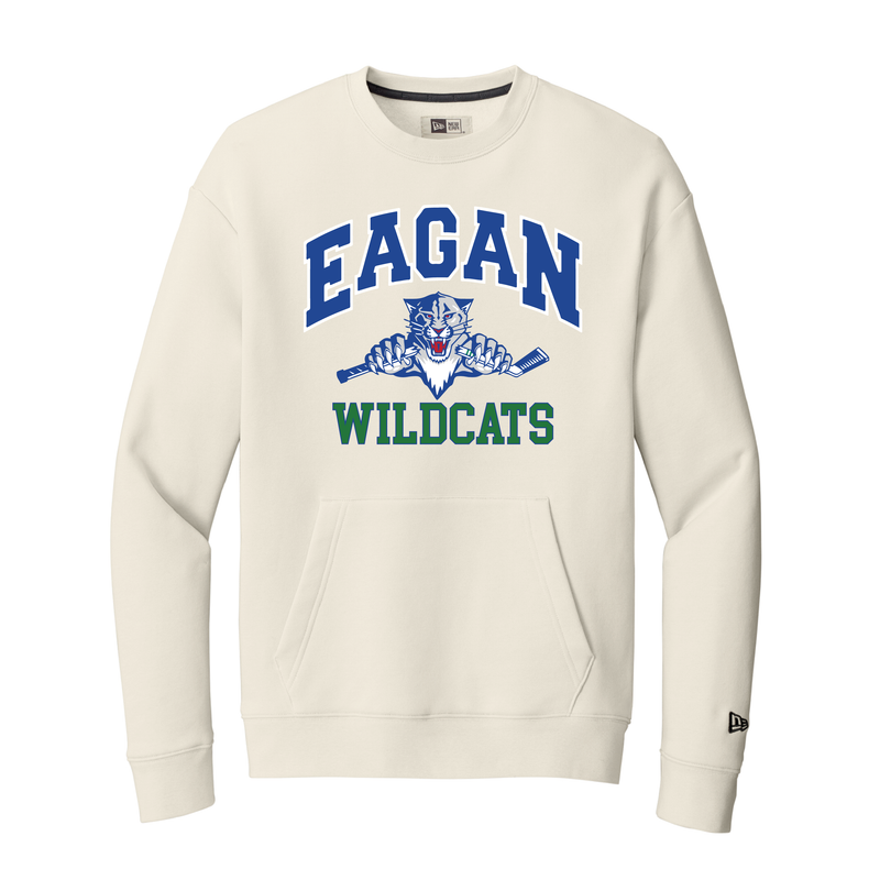 Eagan Hockey New Era Heritage Fleece Pocket Crew