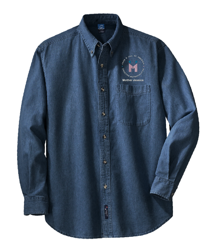 Personalized Mother Denim Shirt for Jack and Jill of America