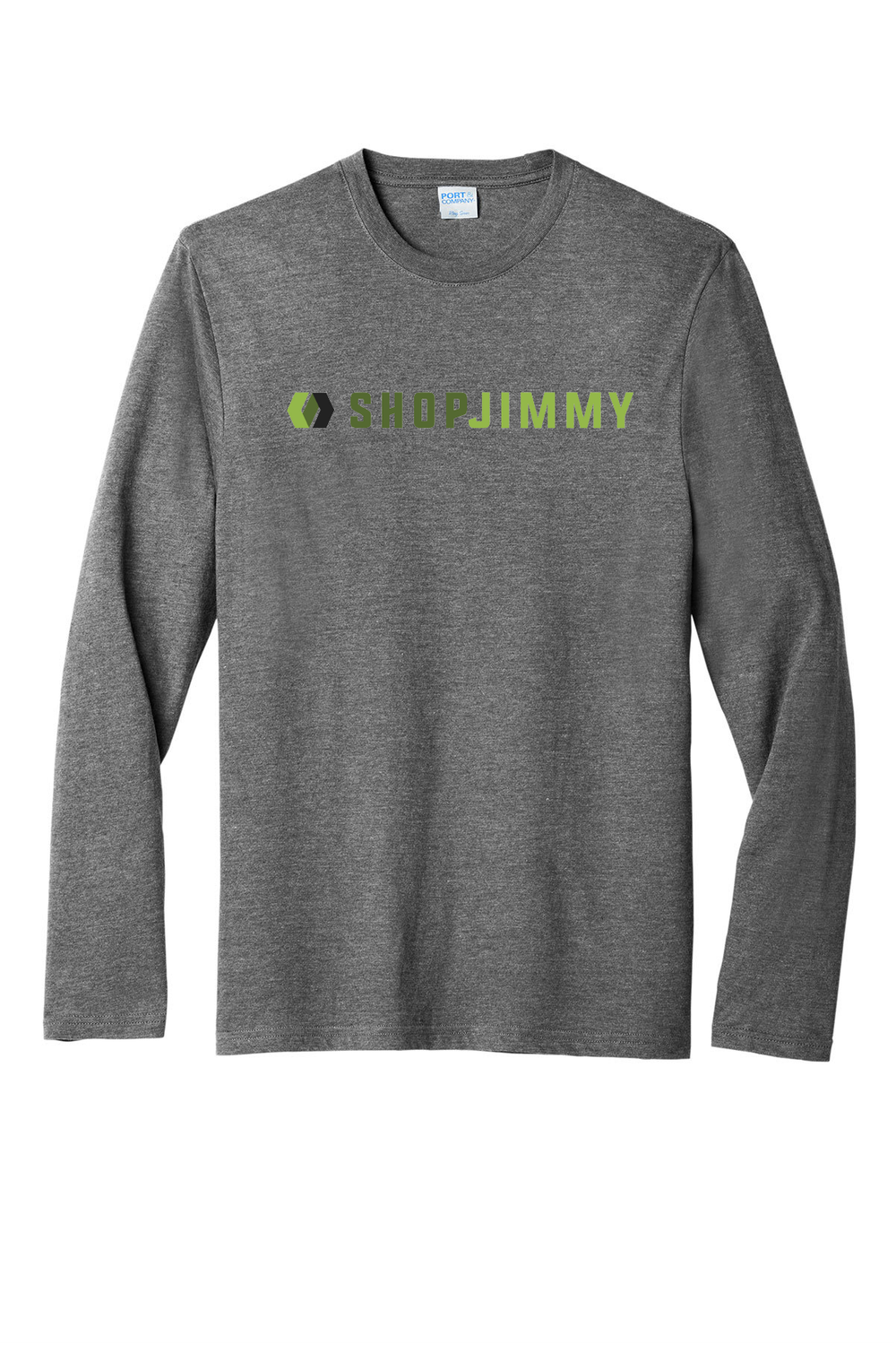 ShopJimmy Port &amp; Company Tri-Blend Long Sleeve Tee