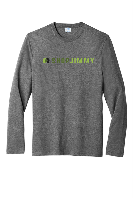 ShopJimmy Port &amp; Company Tri-Blend Long Sleeve Tee