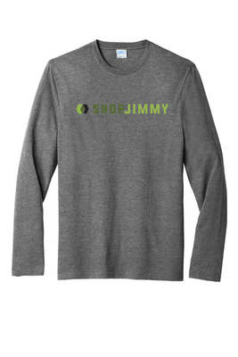 ShopJimmy Port &amp; Company Tri-Blend Long Sleeve Tee