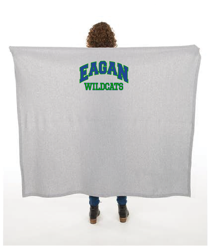 Eagan Wildcat Sweatshirt Blanket