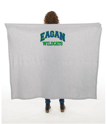 Eagan Wildcat Sweatshirt Blanket