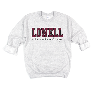 Lowell Cheerleading Gildan Crewneck