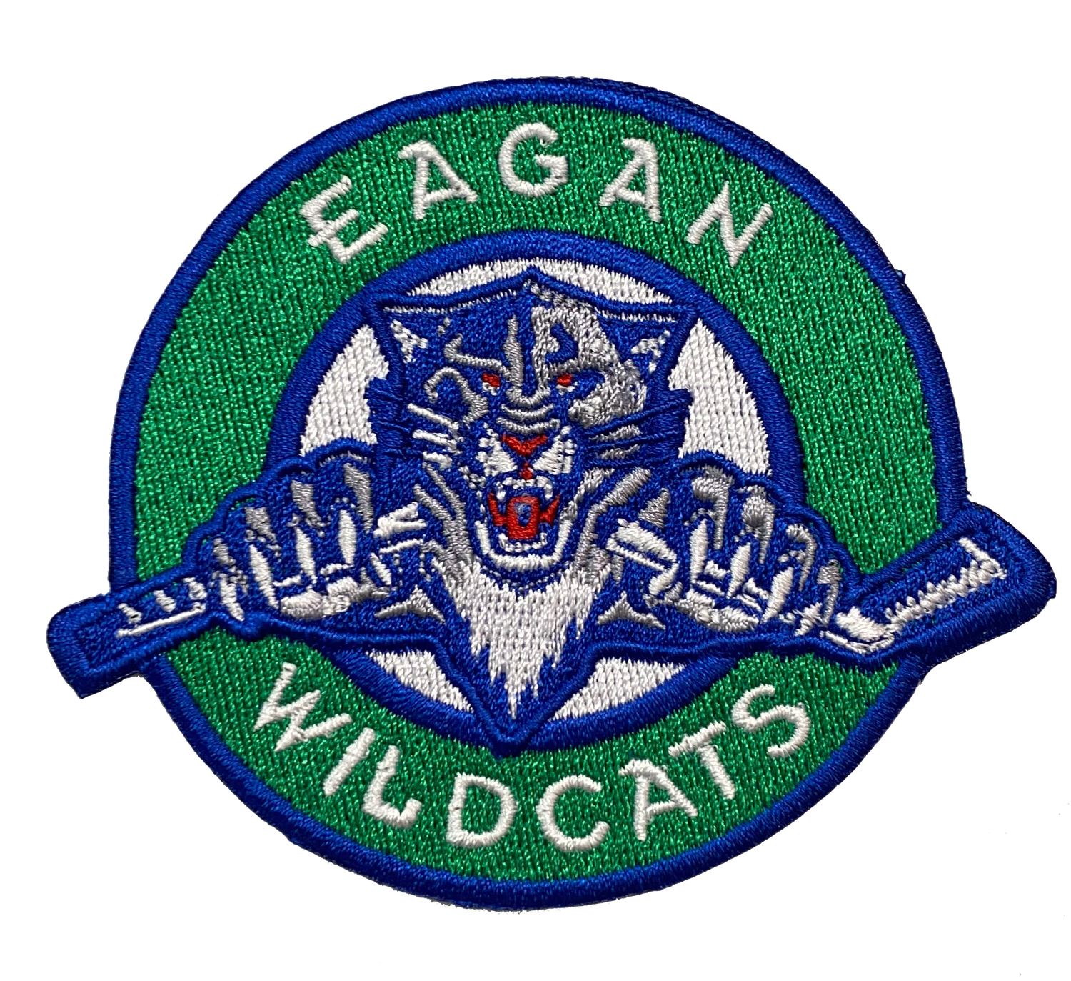 Eagan Hockey Fully Embroidered Patch - 3.5&quot; wide