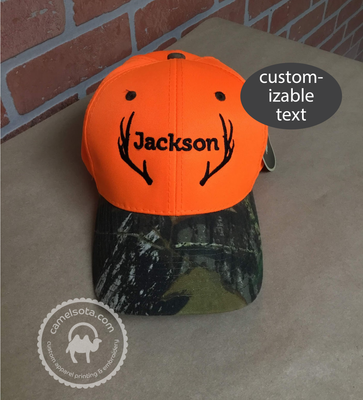 Embroidered Hunting Group Party Hat, Beer Camp Hat