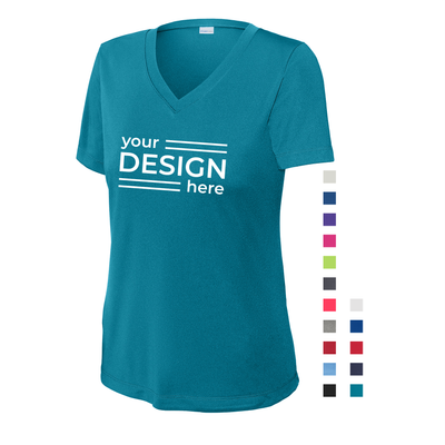 Sport-Tek Women&#39;s PosiCharge Competitor V-Neck Tee