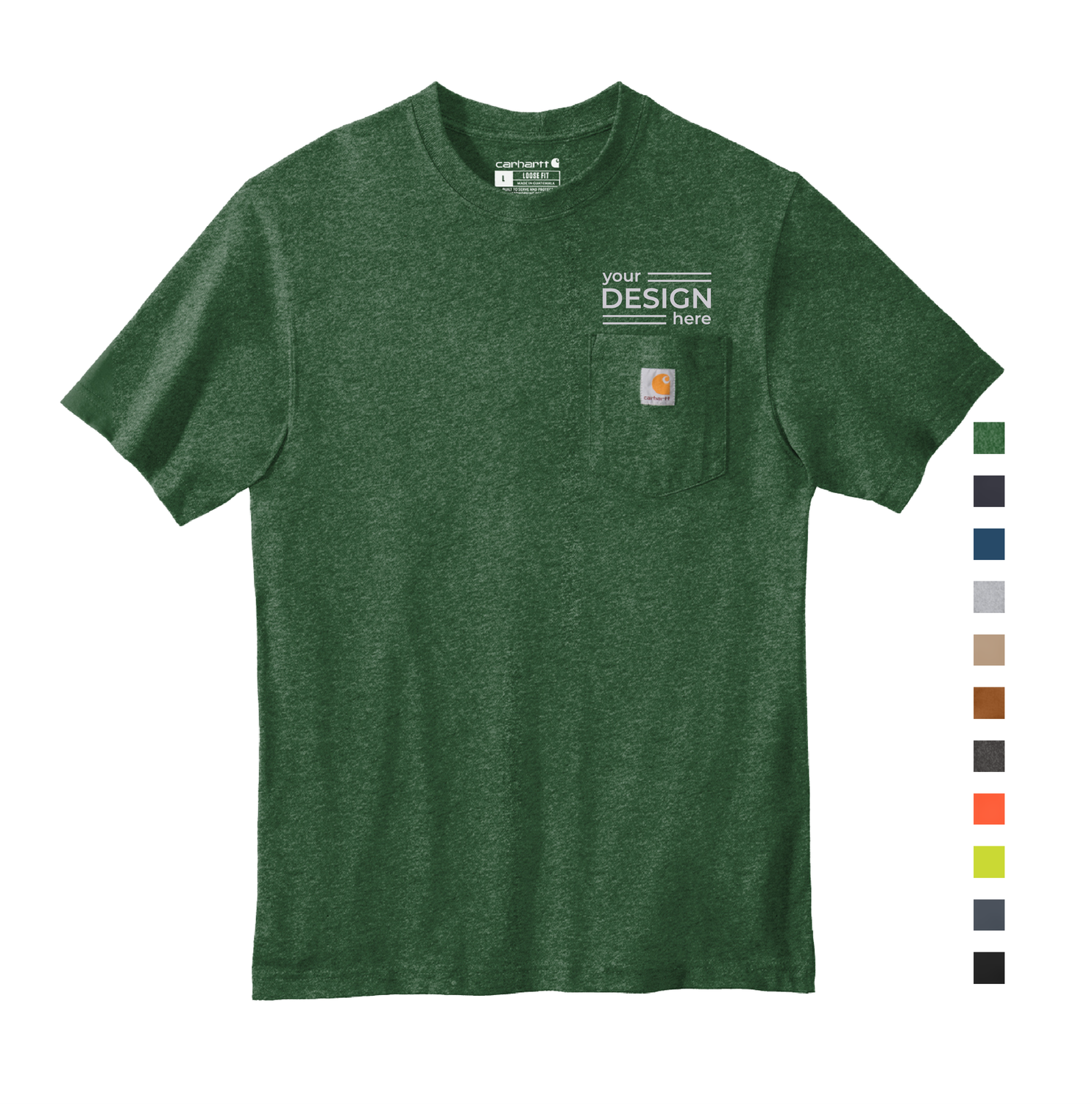 Carhartt Workwear Pocket Unisex Short Sleeve Adult T-Shirt - Regular &amp; Tall