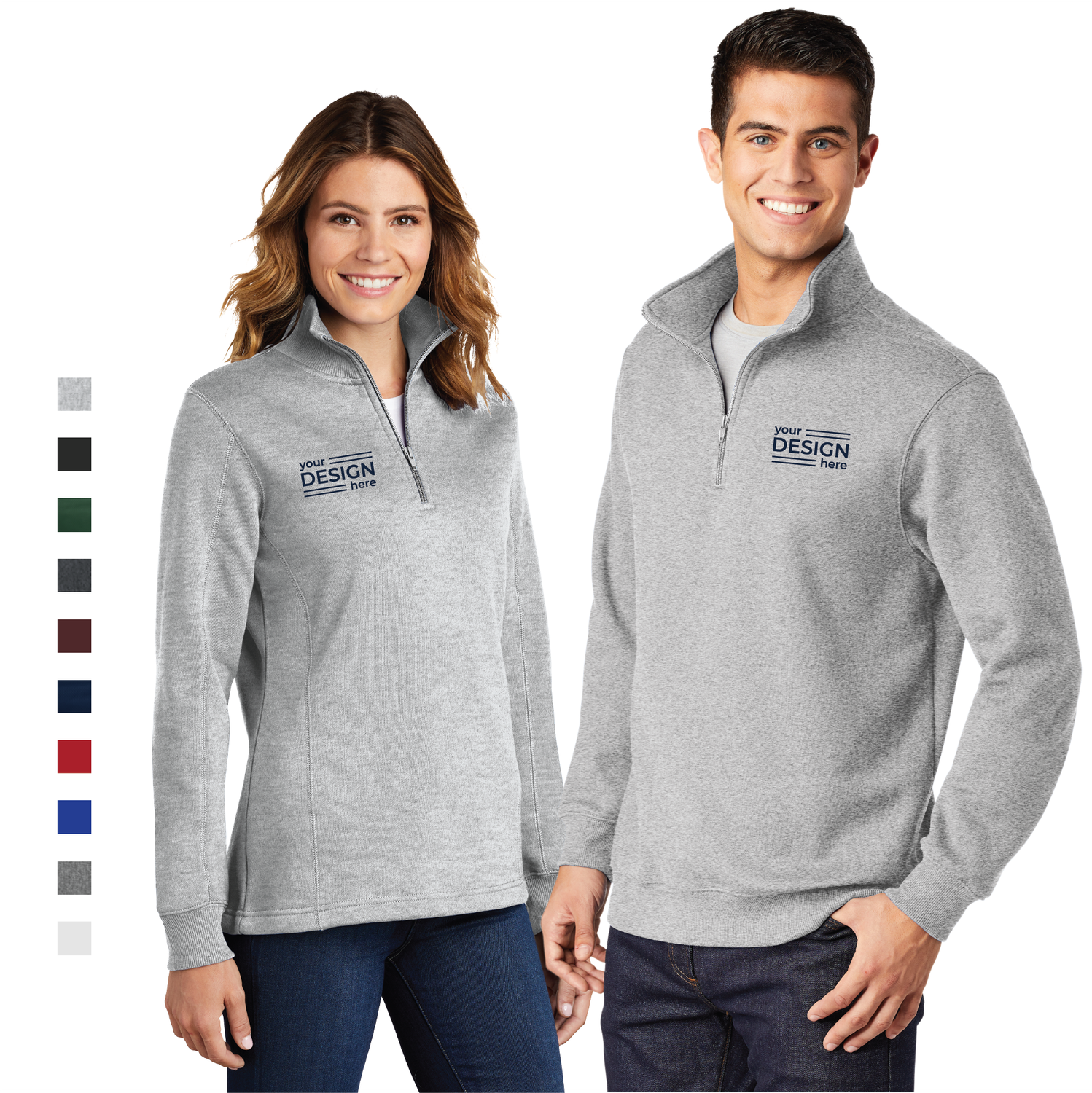 Sport-Tek 1/4-Zip Sweatshirt - Men&#39;s, Ladies &amp; Tall