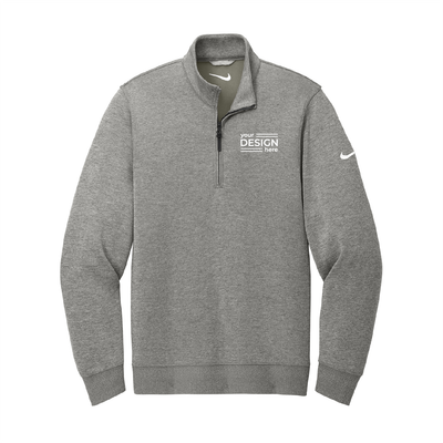 custom quarter &amp; half zip