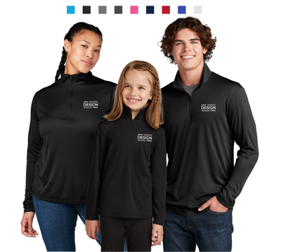 Sport-Tek Sport-Wick Textured 1/4-Zip Pullover - Men&#39;s, Ladies &amp; Youth