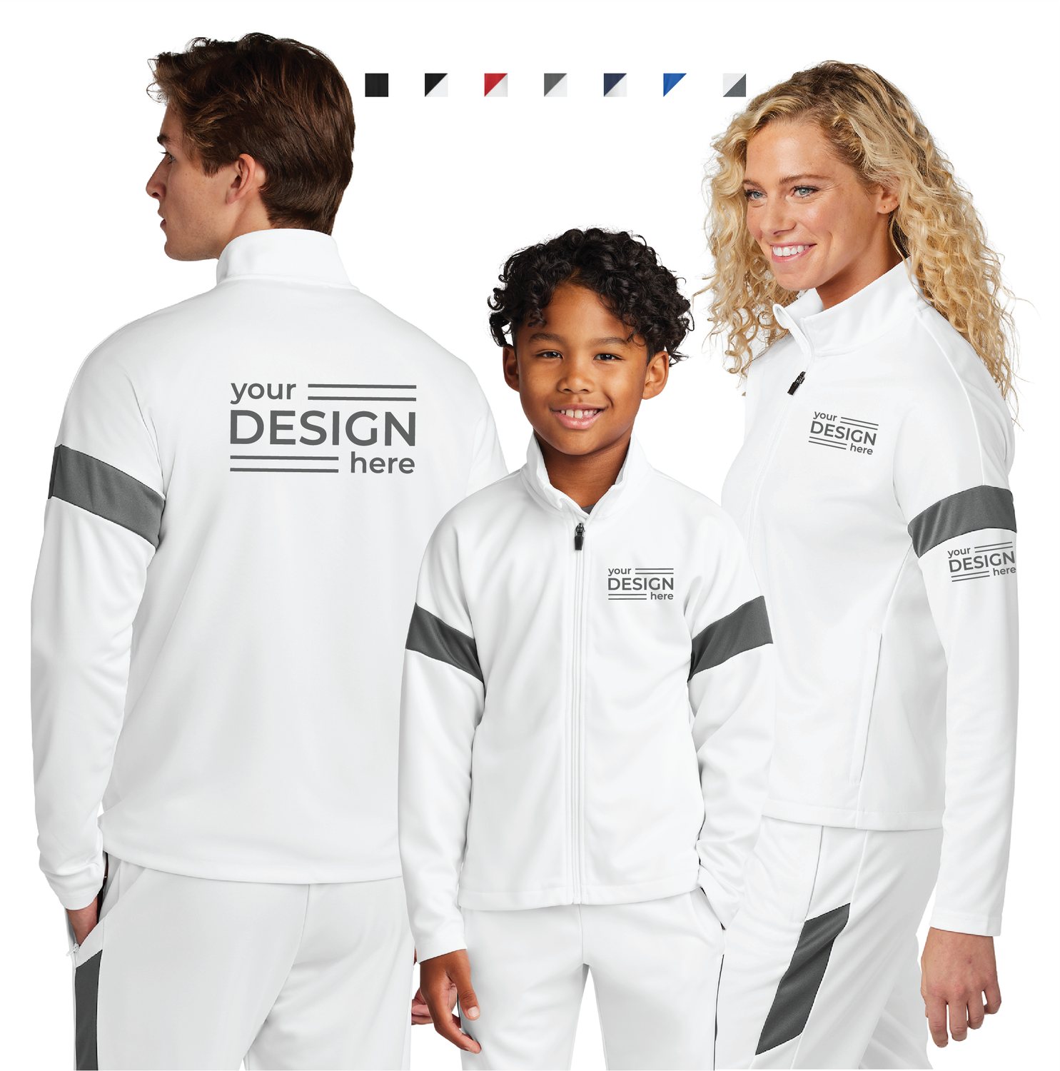 Sport-Tek Travel Full Zip Jacket &amp; Pants - Men&#39;s, Ladies &amp; Youth