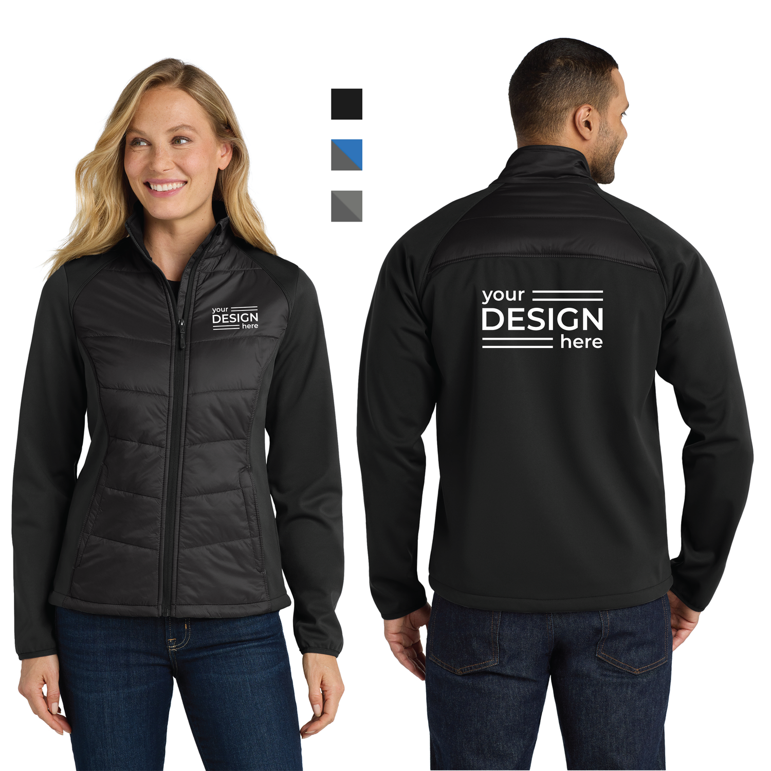 Port Authority Hybrid Soft Shell Jacket - Men&#39;s &amp; Ladies