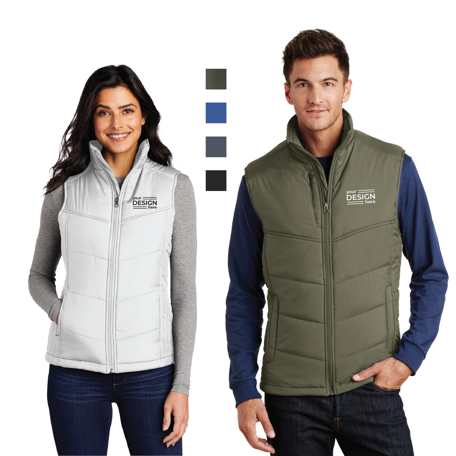 Port Authority Puffy Vest - Men&#39;s &amp; Ladies