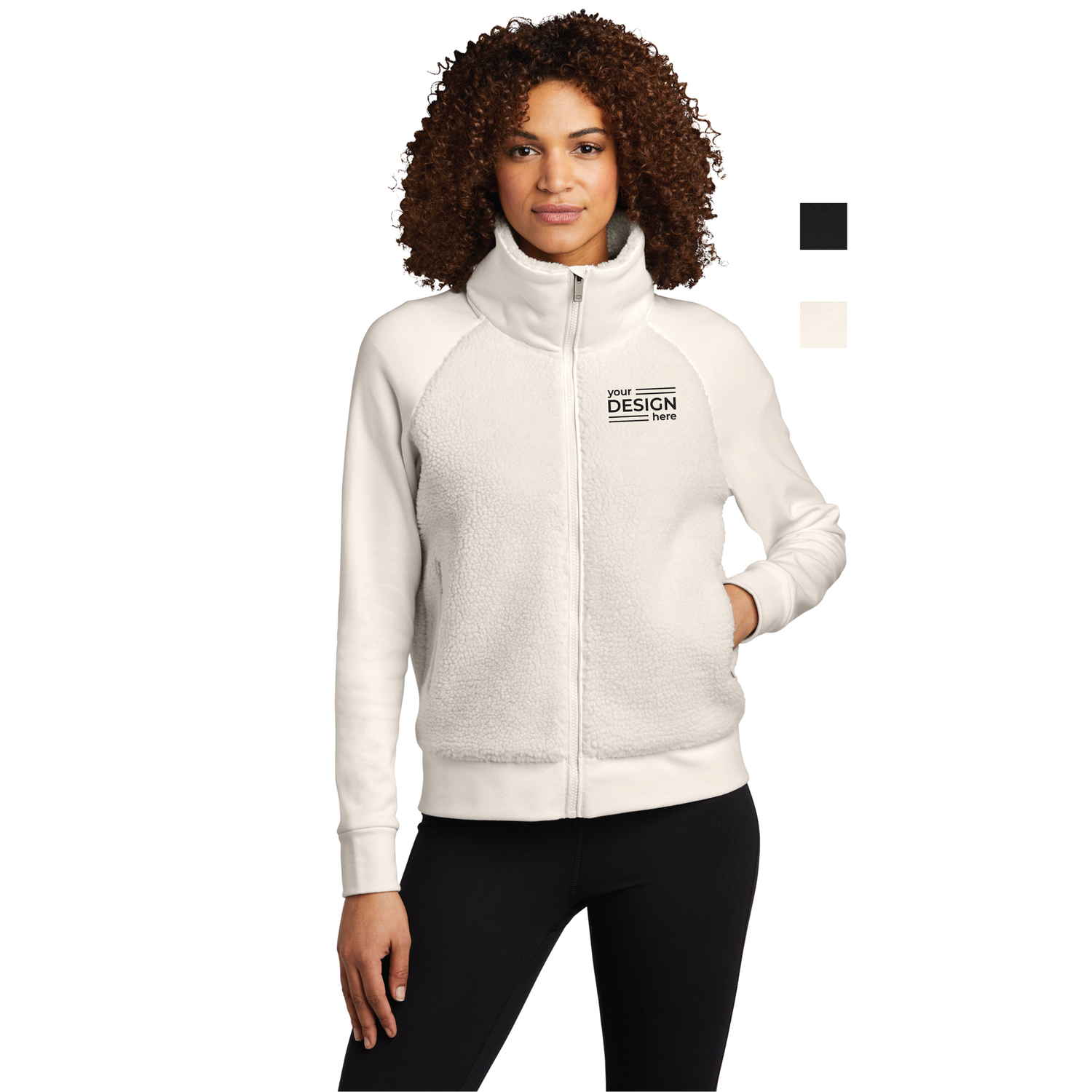 OGIO Ladies Luuma Sherpa Full-Zip