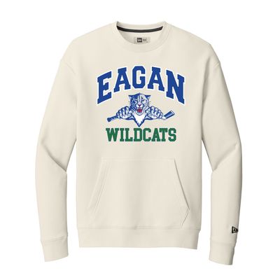 Eagan Hockey New Era Heritage Fleece Pocket Crew