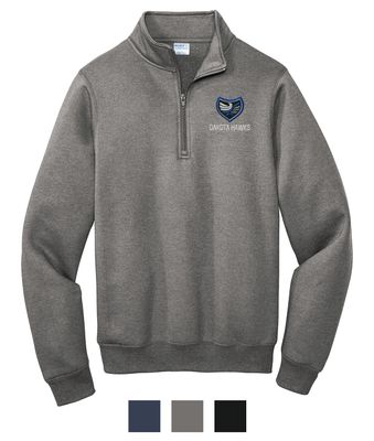 Dakota Hawks Port &amp; Co Core 1/4-Zip Sweatshirt