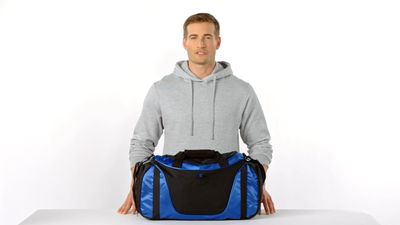 Dakota Hawks Port Authority Small Two-Tone Duffel