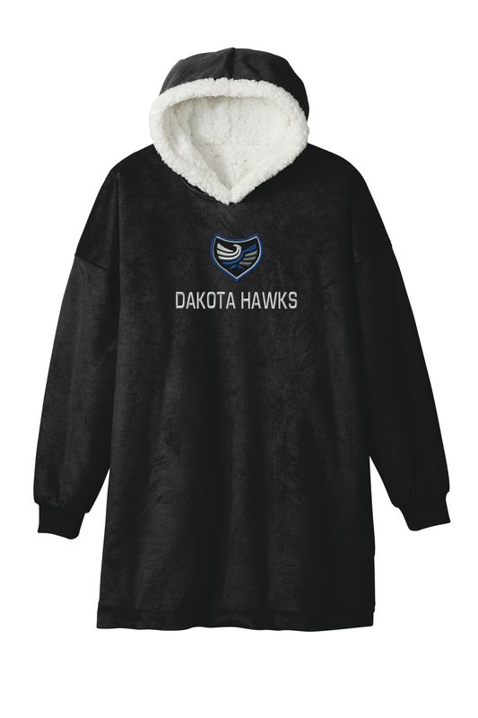 Dakota Hawks Port Authority Mountain Lodge Wearable Blanket