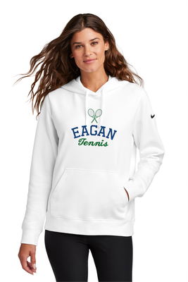 Eagan Tennis Nike Club Fleece Sleeve Swoosh Pullover Hoodie - Ladies &amp; Men&#39;s