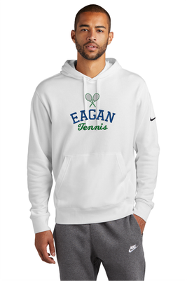 Eagan Tennis Nike Club Fleece Sleeve Swoosh Pullover Hoodie - Ladies &amp; Men's