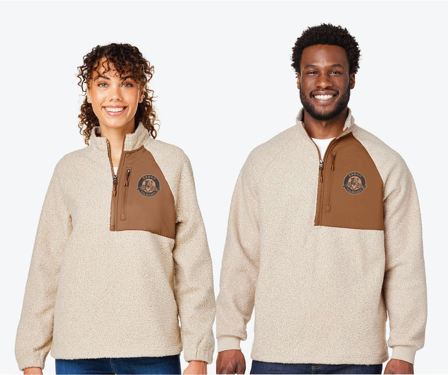 Eagan Hockey North End Aura Sweater Fleece Quarter-Zip Pullover - Men&#39;s &amp; Ladies