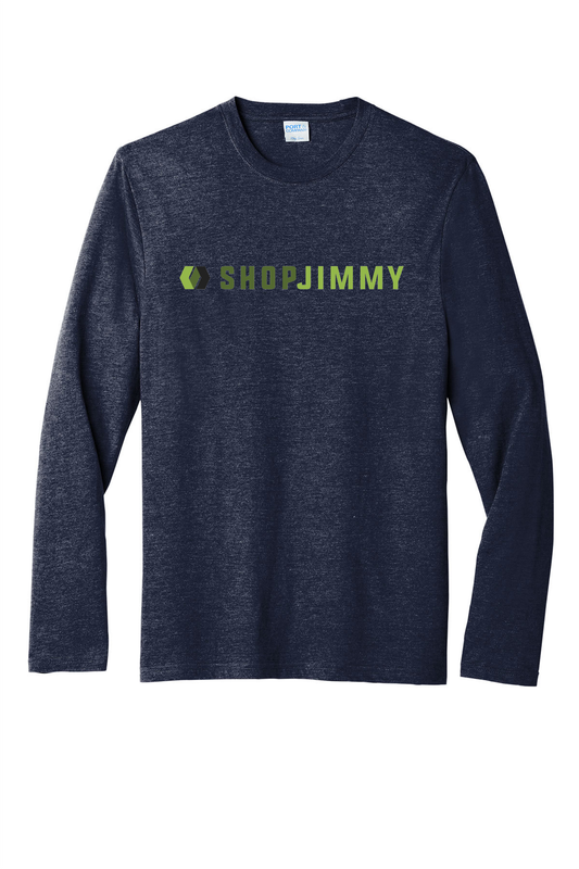 ShopJimmy Port &amp; Company Tri-Blend Long Sleeve Tee