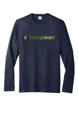 ShopJimmy Port &amp; Company Tri-Blend Long Sleeve Tee