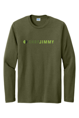 ShopJimmy Port &amp; Company Tri-Blend Long Sleeve Tee