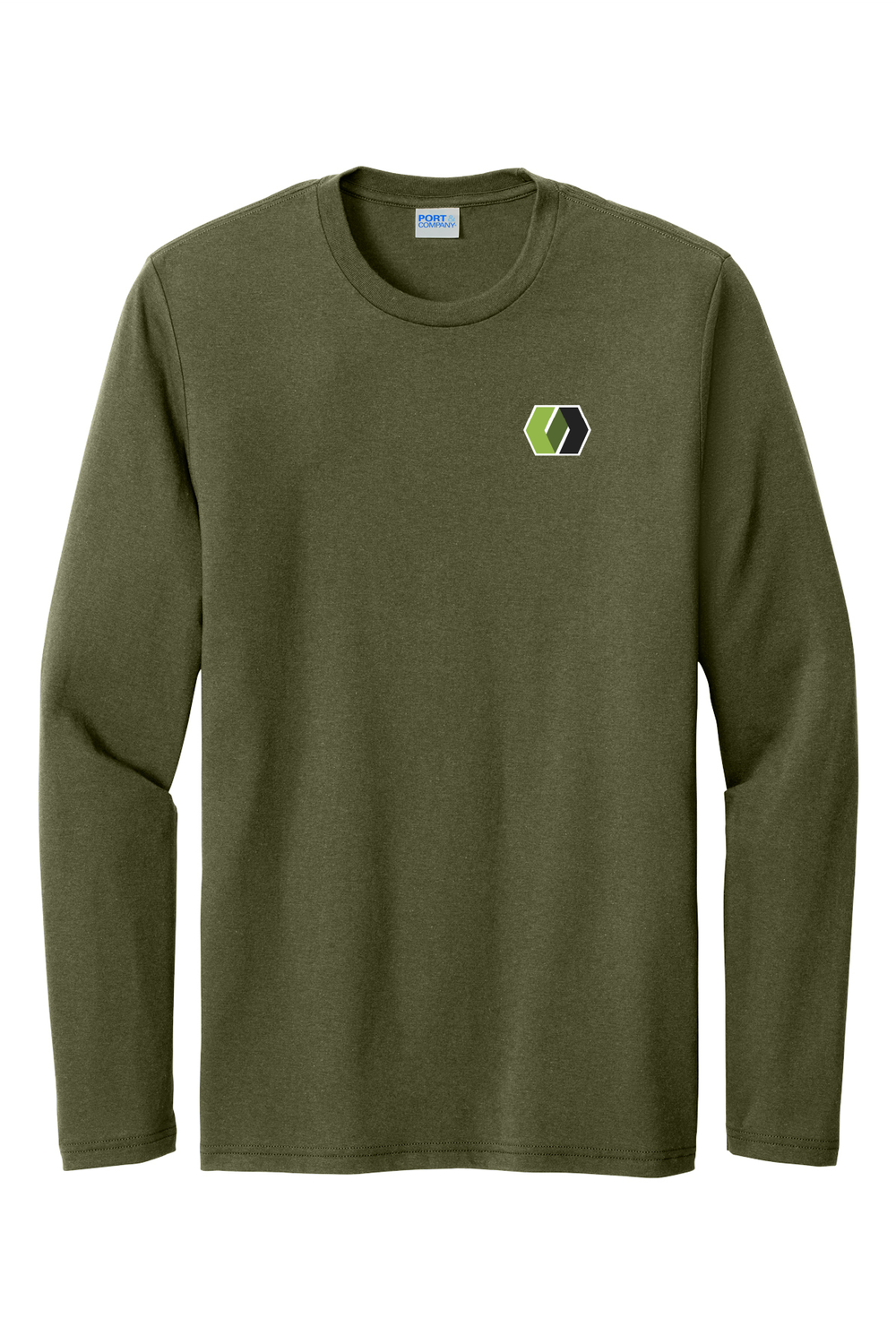 ShopJimmy Port &amp; Company Tri-Blend Long Sleeve Tee
