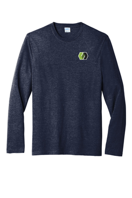 ShopJimmy Port &amp; Company Tri-Blend Long Sleeve Tee