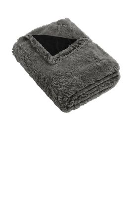 Eagan Ice Crystals Port Authority Faux Fur Blanket