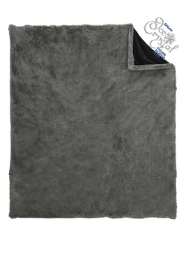 Eagan Ice Crystals Port Authority Faux Fur Blanket
