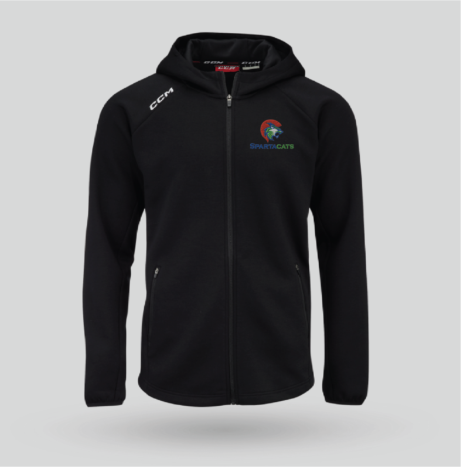 Spartacats CCM S22 Team Premium Full-Zip Hoodie - Adult &amp; Youth