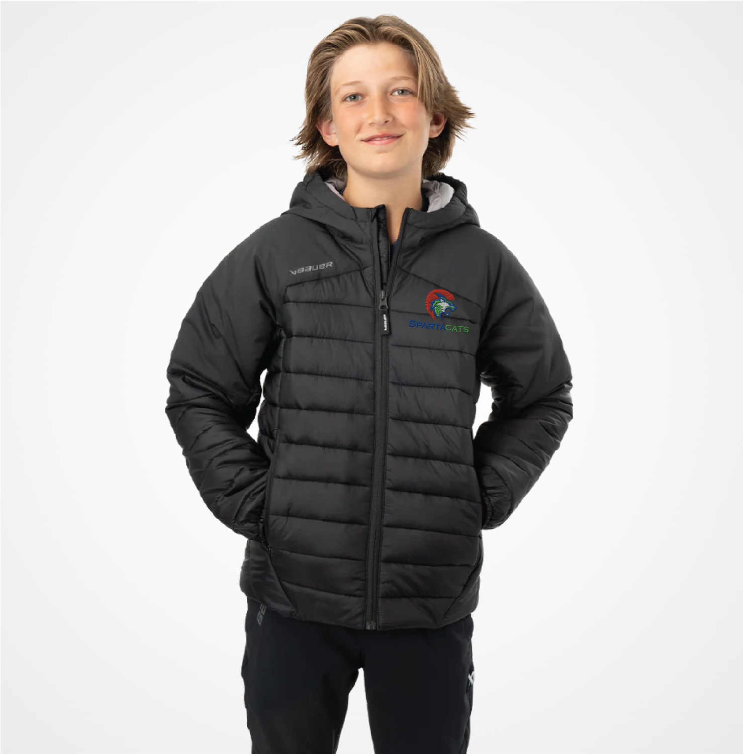Spartacats Bauer S24 Team Puffer Jacket - Adult &amp; Youth