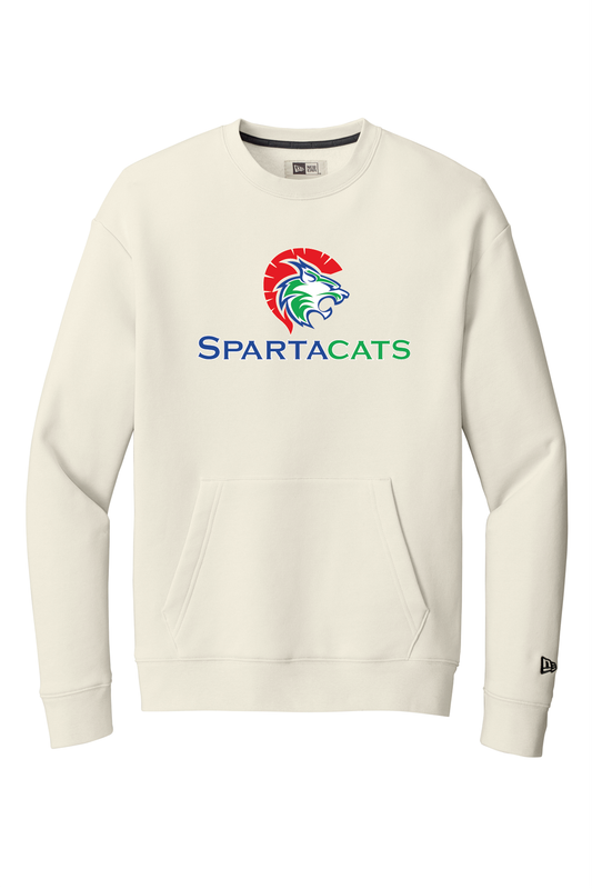 Spartacats New Era Heritage Fleece Pocket Crew