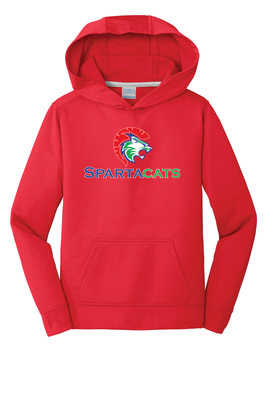 Spartacats Performance Hoodie - Adult &amp; Youth