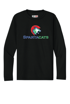 SpartaCats A4 Cooling Performance Long Sleeve Tee - Adult &amp; Youth