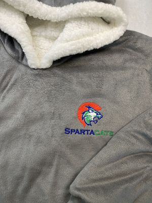 SpartaCats Mountain Lodge Wearable Blanket